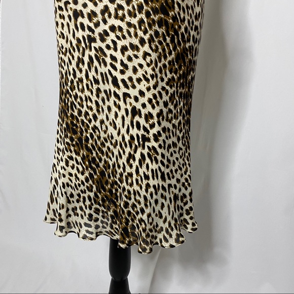 Tadashi Silk Animal Print Dress - Picture 3 of 13